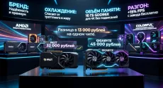 От чего зависит видеокарта цена: бренд, охлаждение, объём памяти, разгон: какие модели актуальны и стоят своих денег в 2026