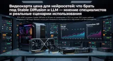 Видеокарта цена для нейросетей: что брать под Stable Diffusion и LLM — мнение специалистов и реальные сценарии использования